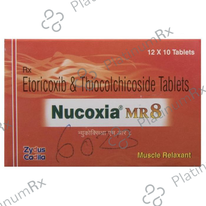Nucoxia MR 60/8mg Tablet 10s