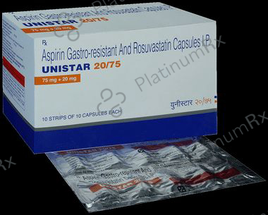 Unistar 20/75mg Capsule 10s