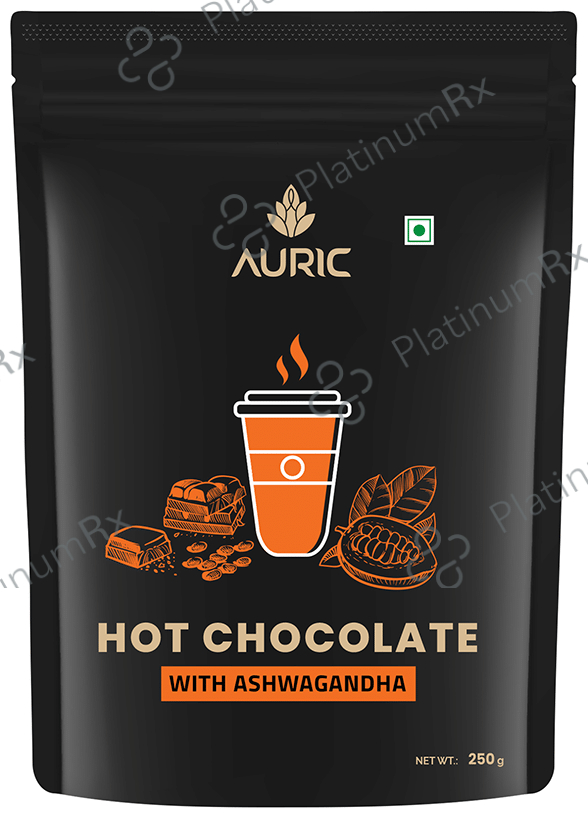 Auric Hot Chocolate with Ashwagandha - Boosts Energy, Strength & Vitality