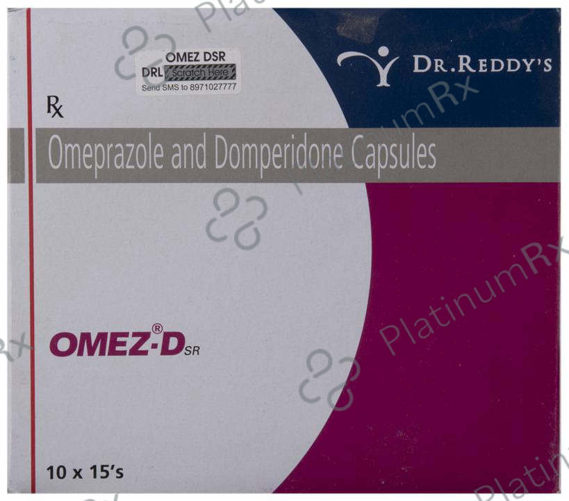 Omez-Dsr 30/40mg Capsule 15s