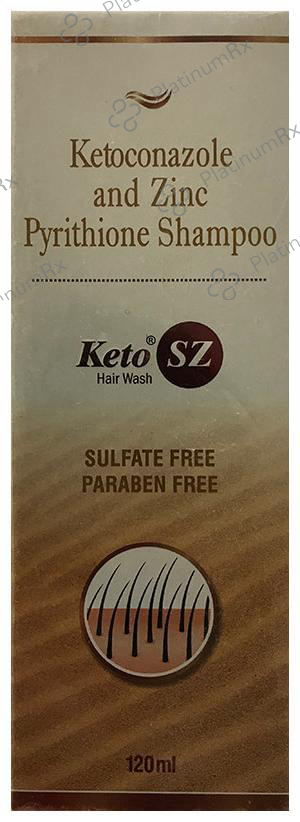 Keto SZ 2/1% Hair Wash 120ml