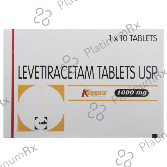 Keppra 1000mg Tablet 10s