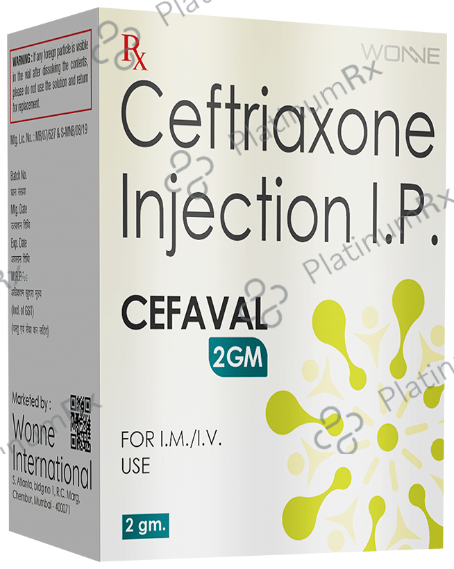Cefaval 2gm Injection