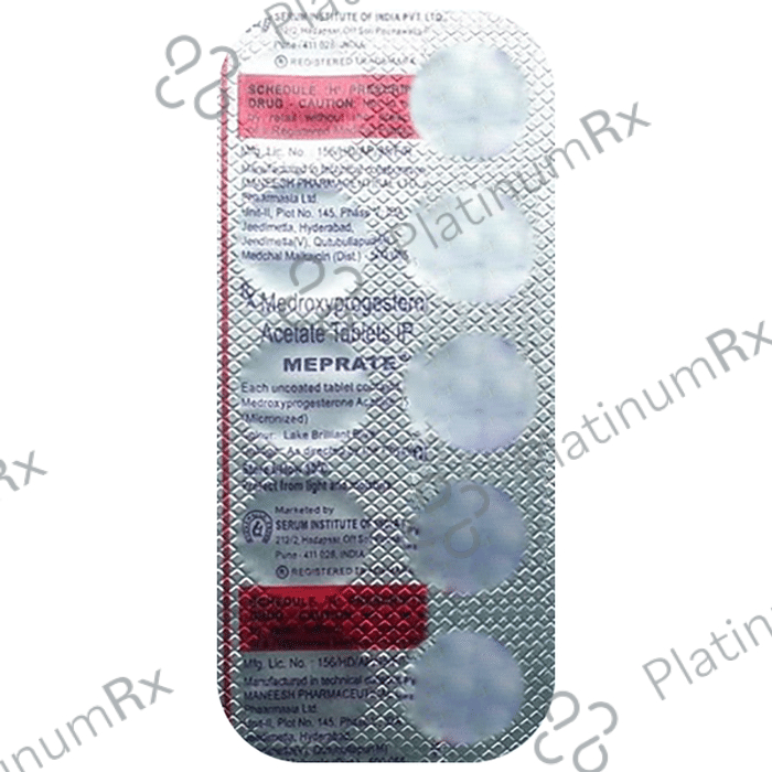 Meprate 10mg Tablet 10s