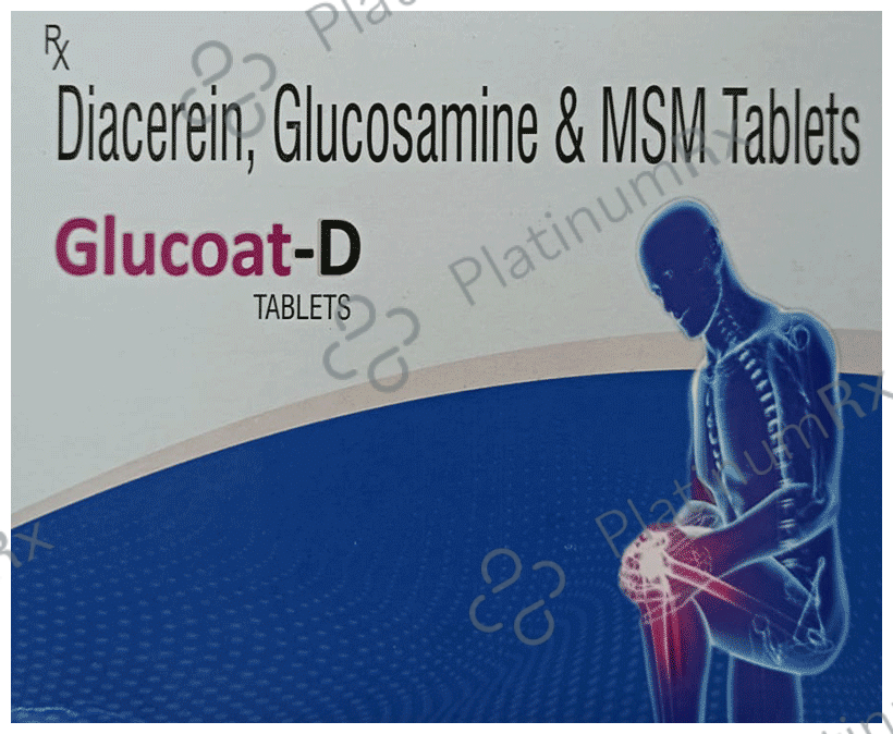 Glucoat D 750mg/50mg/250mg Tablet