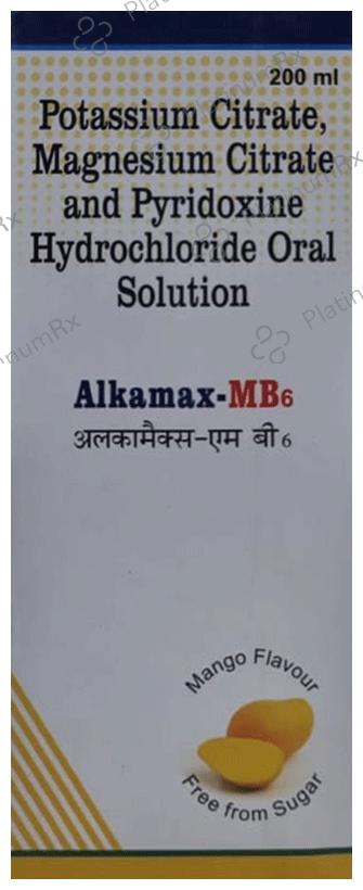 Alkamax MB6 Oral Solution Mango Sugar Free