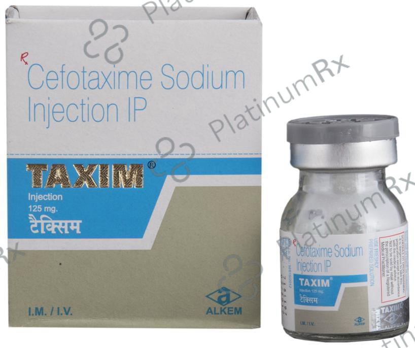 Taxim 125mg Injection 1s