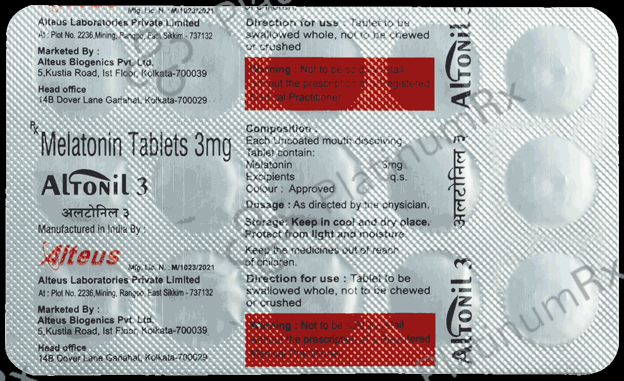 Altonil 3mg Tablet