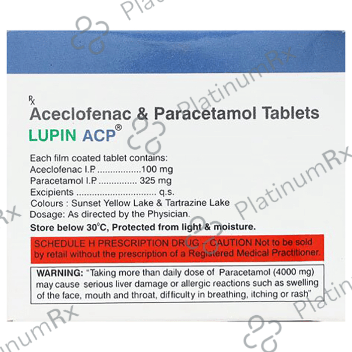Lupin Acp 100mg/325mg Tablet