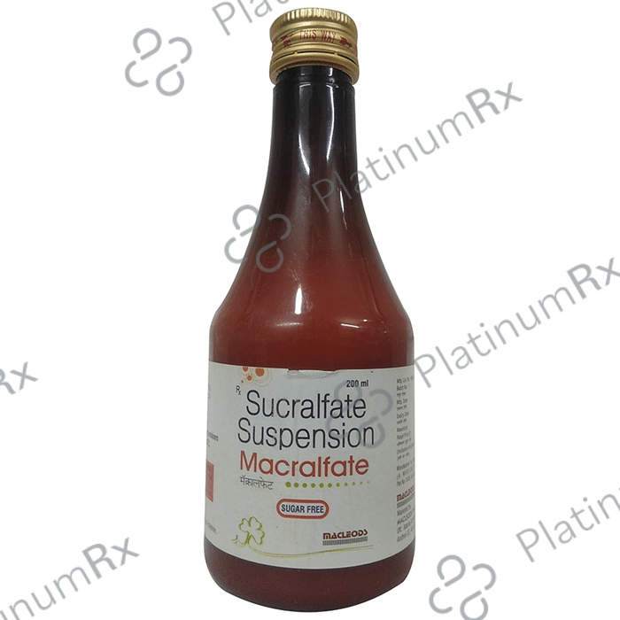 Macralfate 1000mg Suspension Sugar Free 200ml