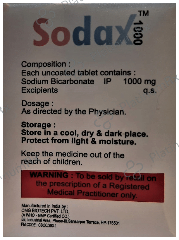 Sodax 1000 Tablet
