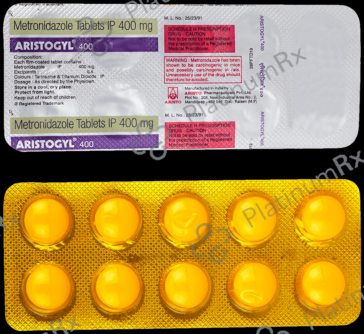 Aristogyl 400 Tablet