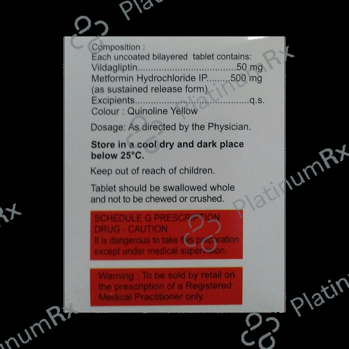 Gluvilda M 50/500mg Tablet SR 15s