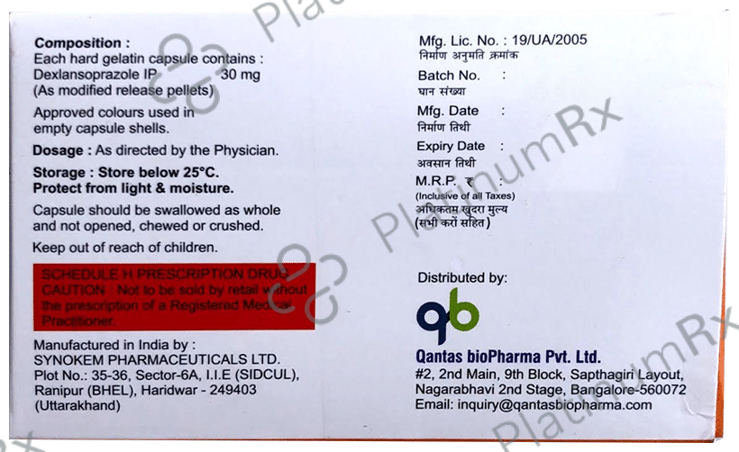 Lantas-DX 30 Capsule MR