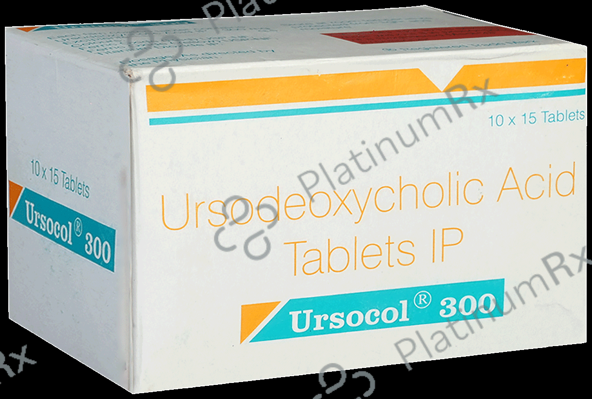 Ursocol 300mg Tablet 15s