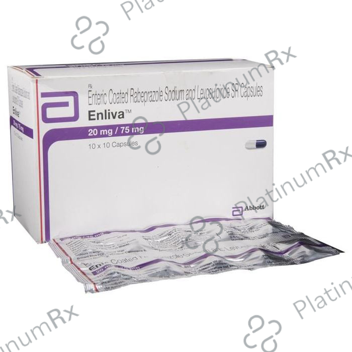 Enliva 20/75mg Capsule SR 10s