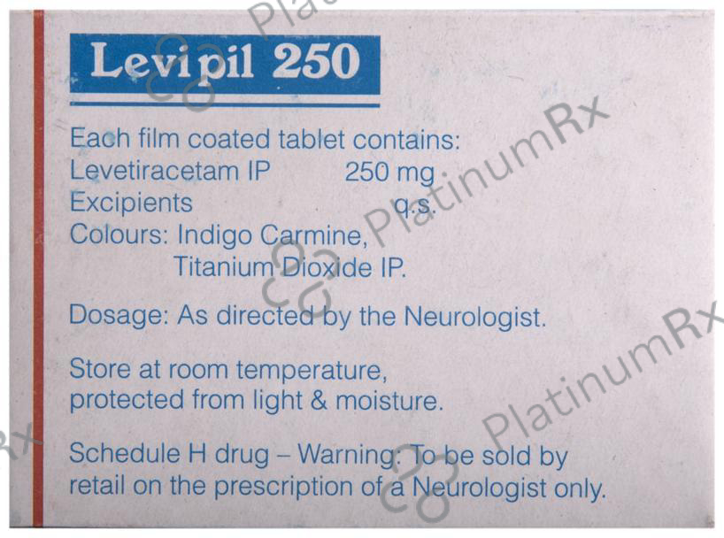 Levipil 250mg Tablet 10s