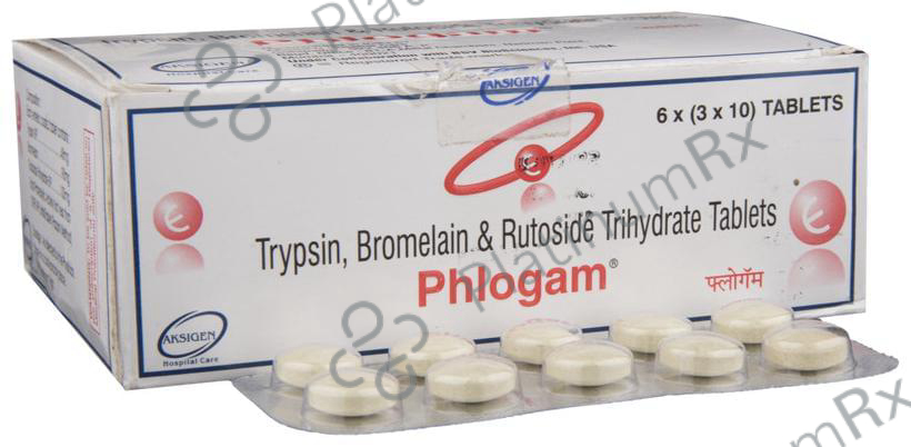 Phlogam 90/100/48mg Tablet 10s