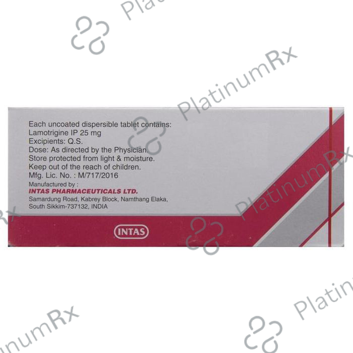 Lamez 25mg Tablet DT 10s