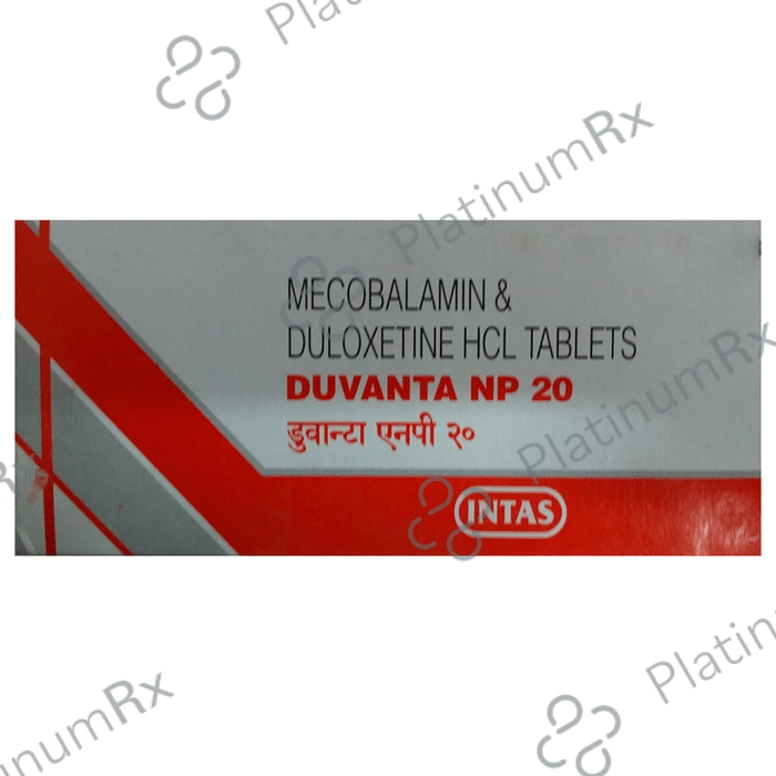 Duvanta NP 20mg/500mcg Tablet 10s