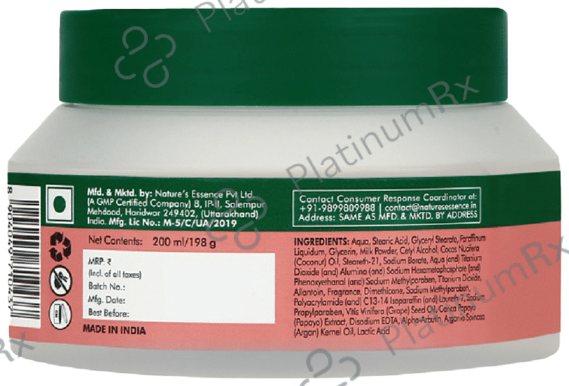 Nature's Essence De-Tan Therapy Wipe-Off Mask 200 ml