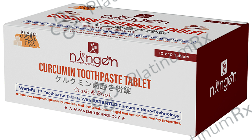 Ningen Curcumin Toothpaste Tablet