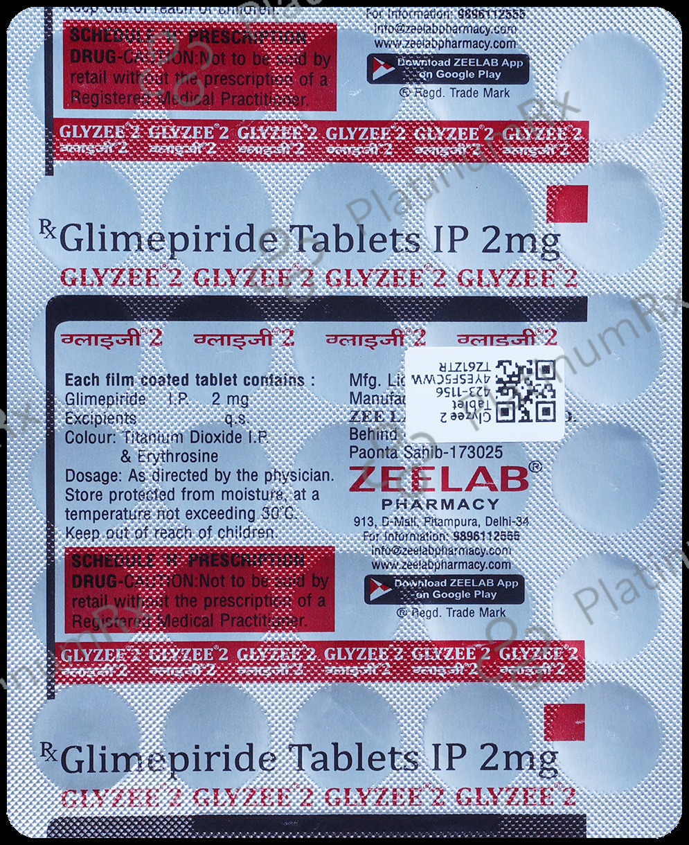 Glyzee 2 Tablet 30 Tablet