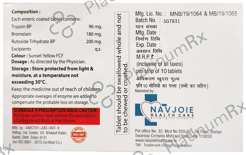 Trinozyme Tablet