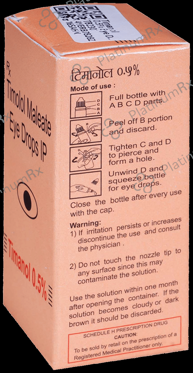 Timanol 0.5% Eye Drop 5ml