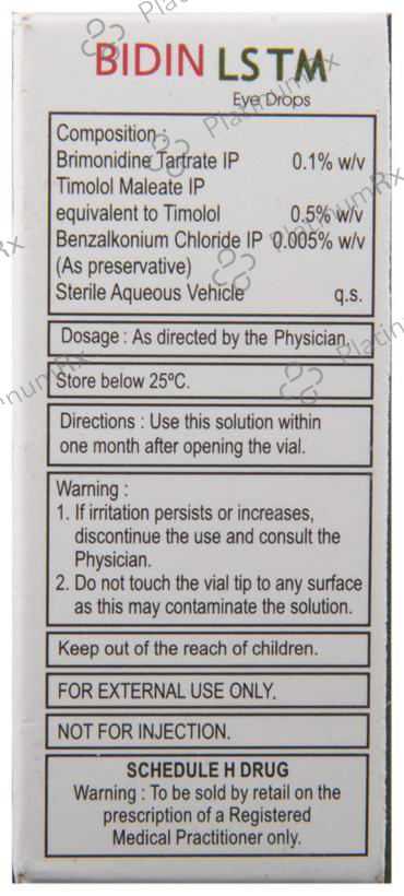 Bidin LS TM Eye Drop 5ml