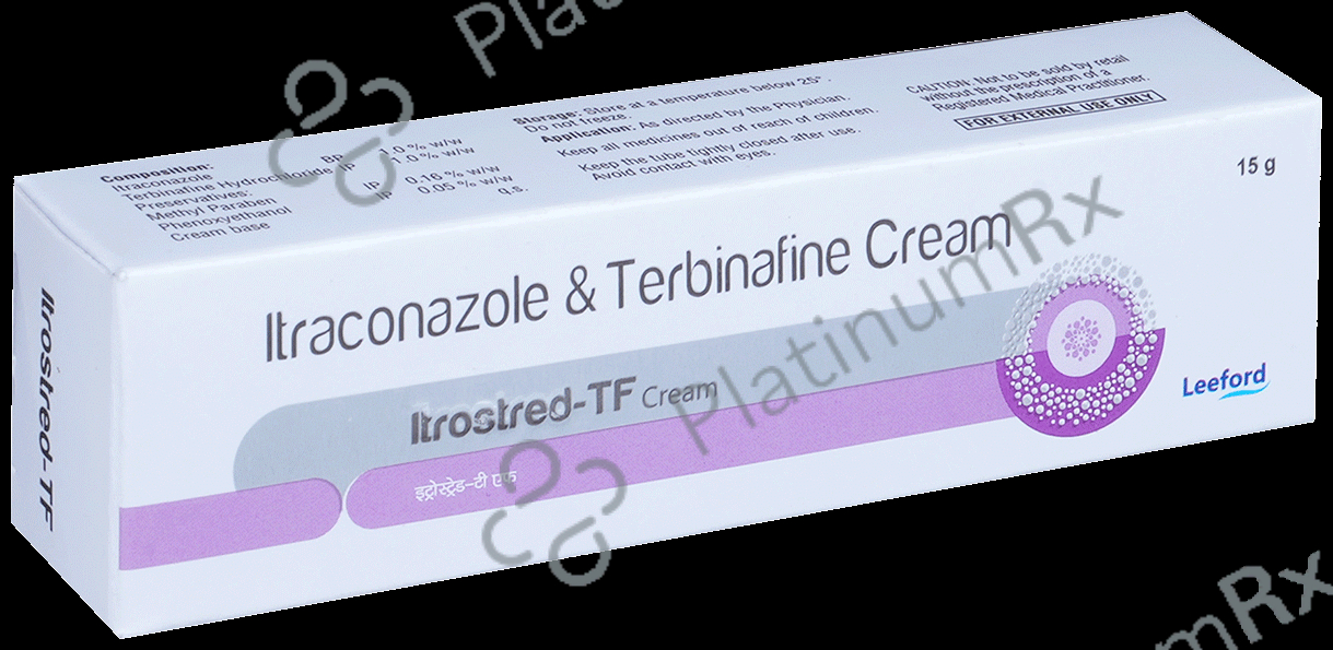 Itrostred TF 1% Cream 15gm