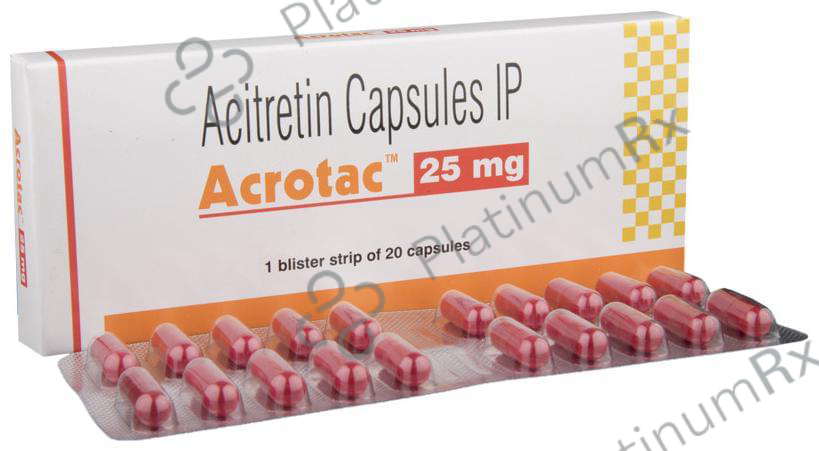 Acrotac 25mg Capsule 20s
