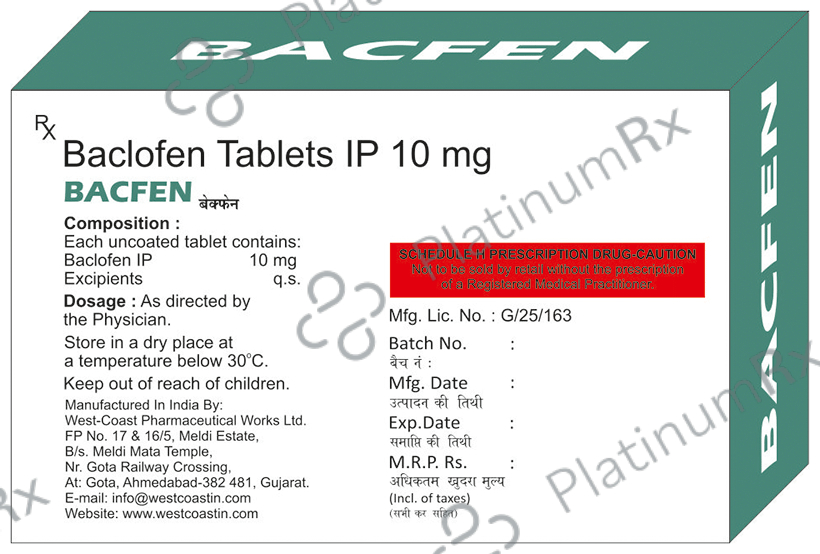 Bacfen Tablet