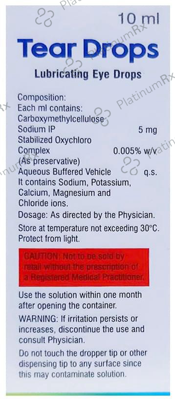 Tear 5mg Drops 10ml
