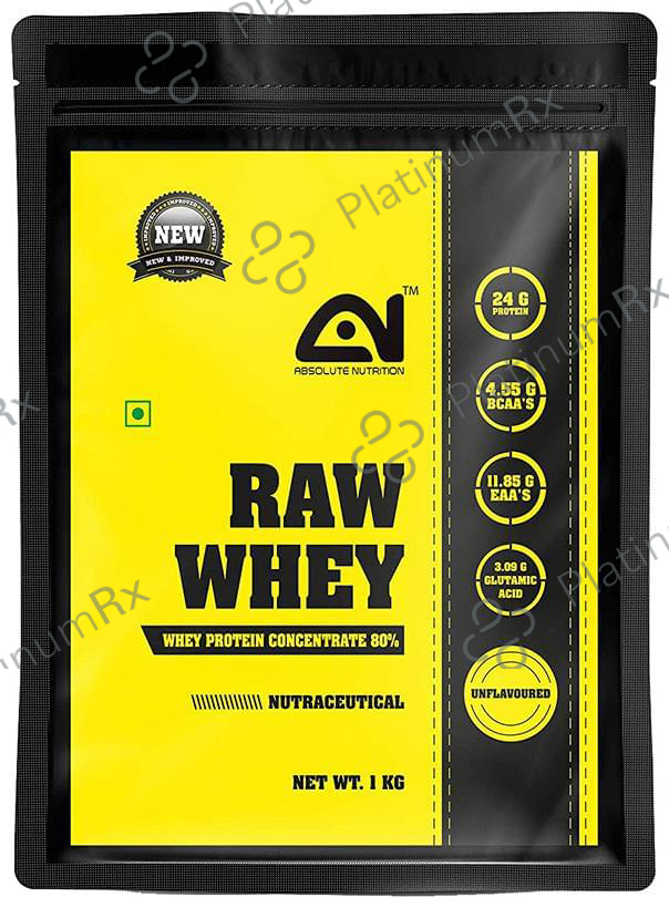Absolute Nutrition Raw Whey Protein Concentrate 80% Unflavoured