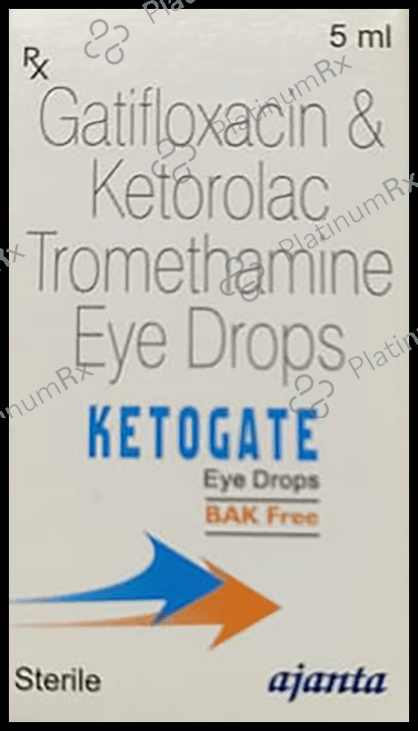 Ketogate Eye Drop BAK Free