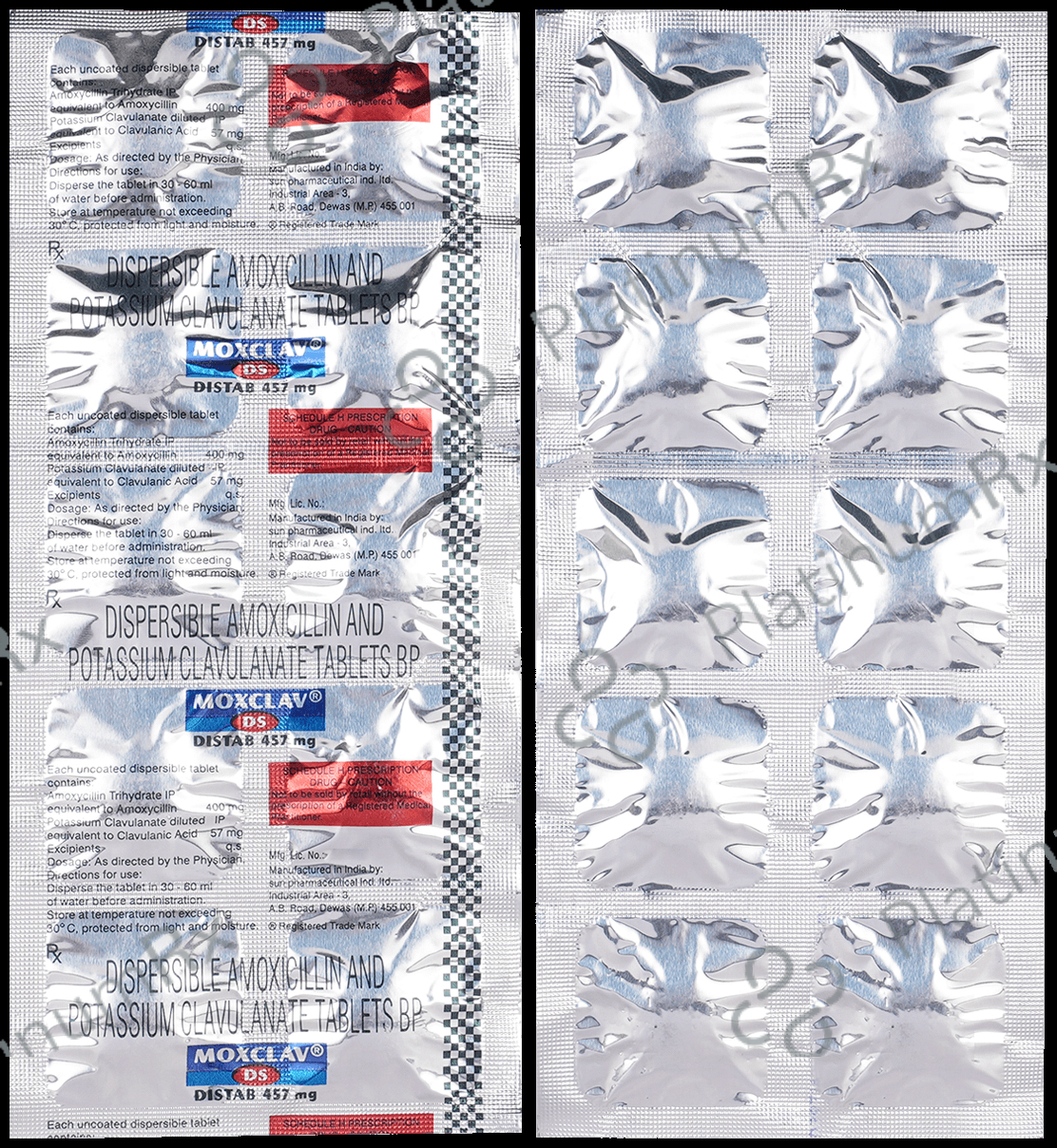 Moxclav DS 400/57mg Tablet 10s