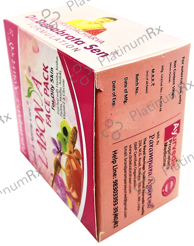 Parampara Ayurved's Labonya Face Pack (100gm Each) for Oily Skin