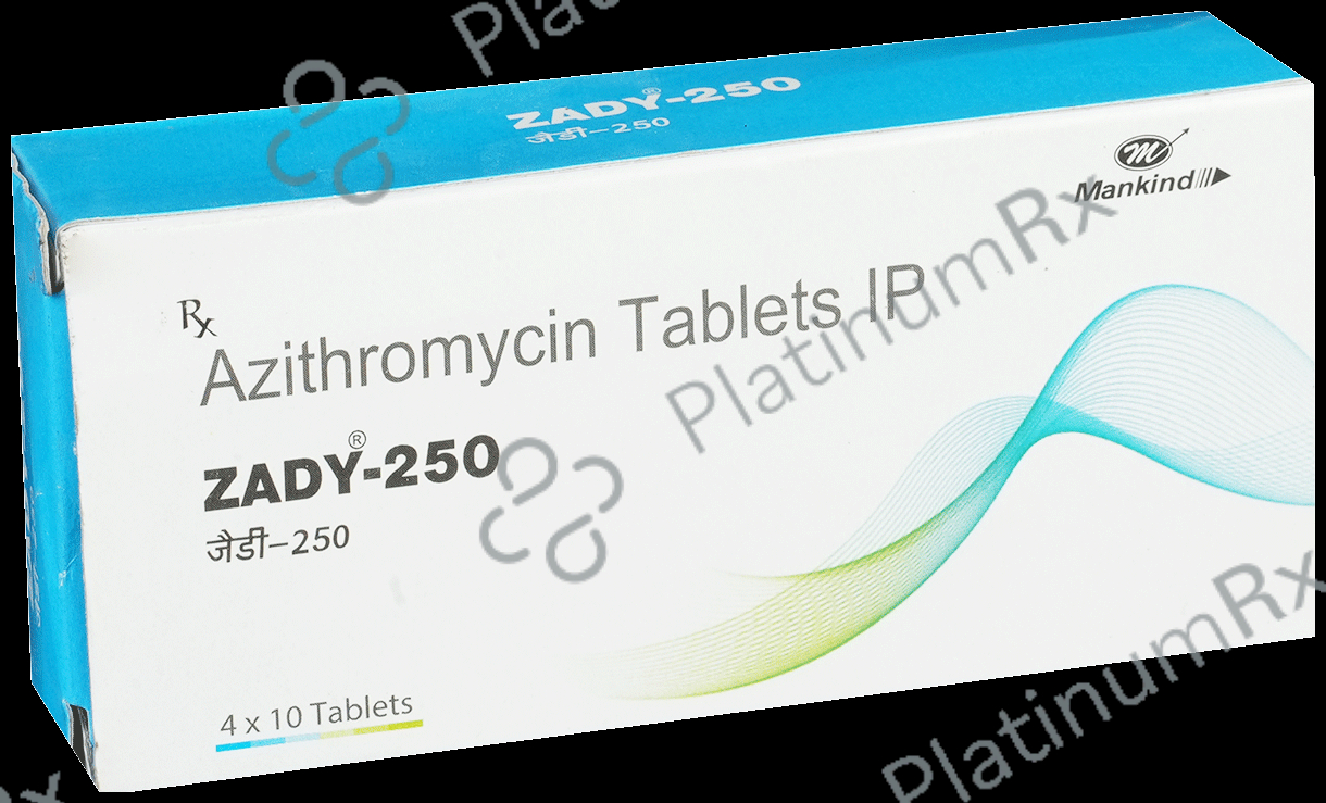 Zady 250mg Tablet 10s