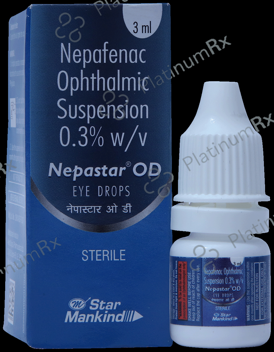 Nepastar OD 0.3% Eye Drop 3ml