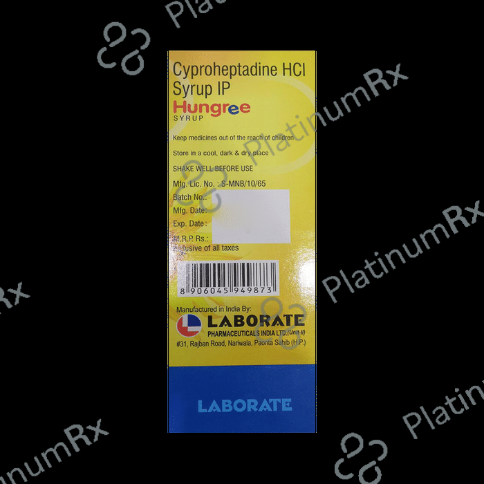 Hungree 2mg Syrup 200ml