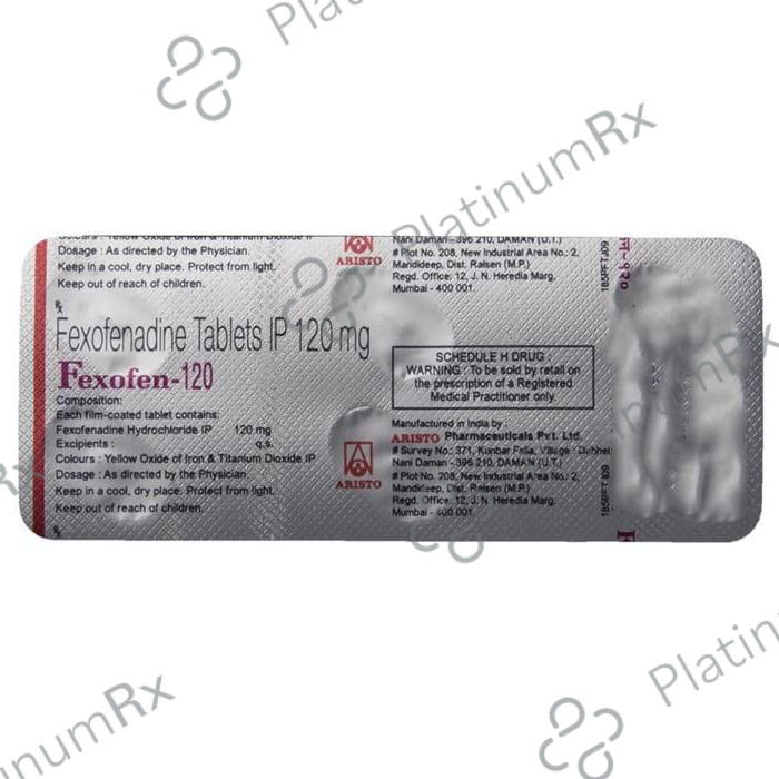 Fexofen 120 Tablet