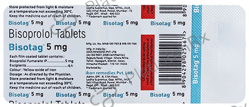 Bisotag 5mg Tablet