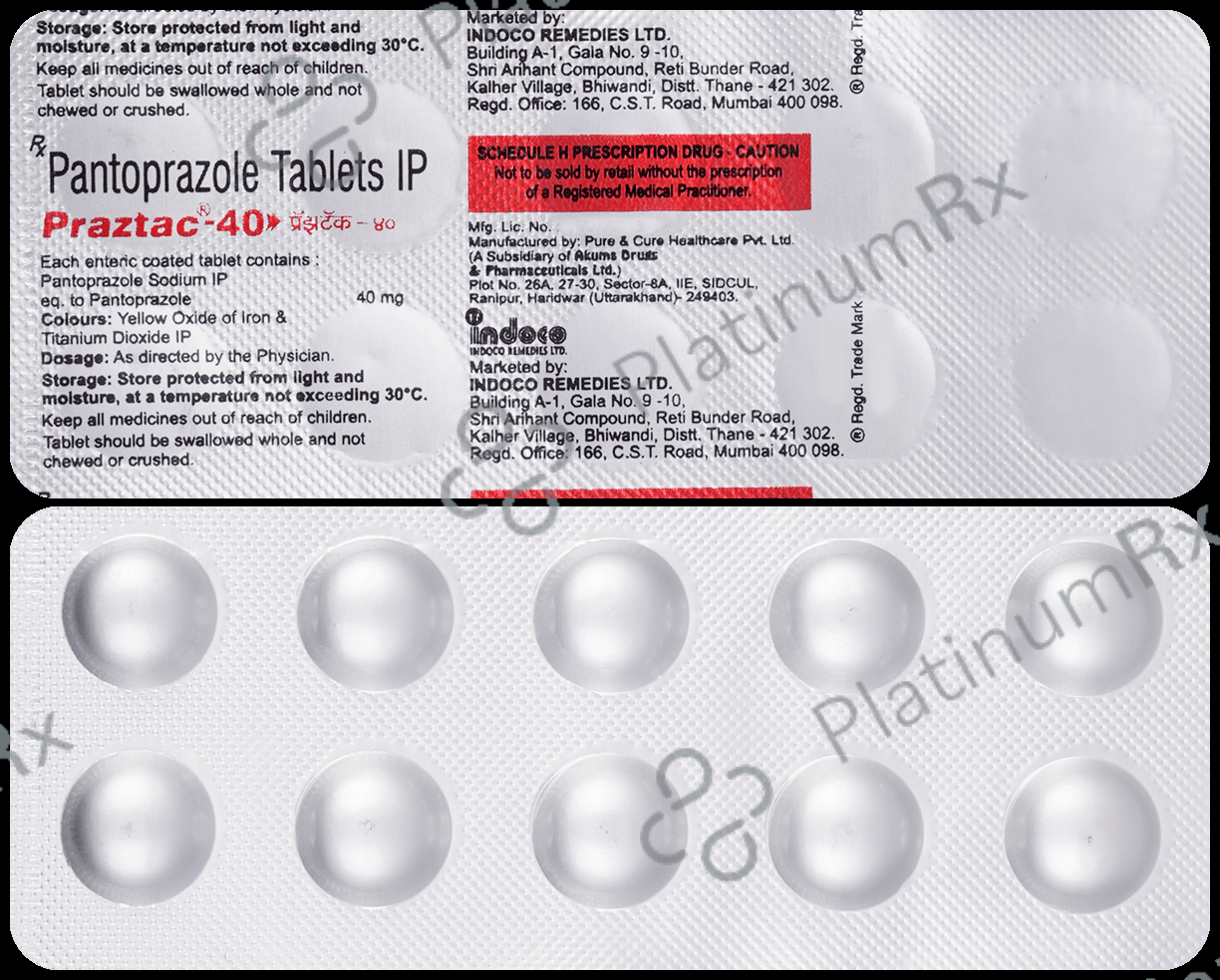 Praztac 40mg Tablet
