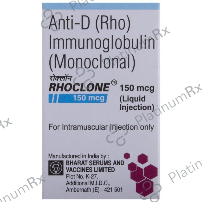 Rhoclone 150mcg Injection