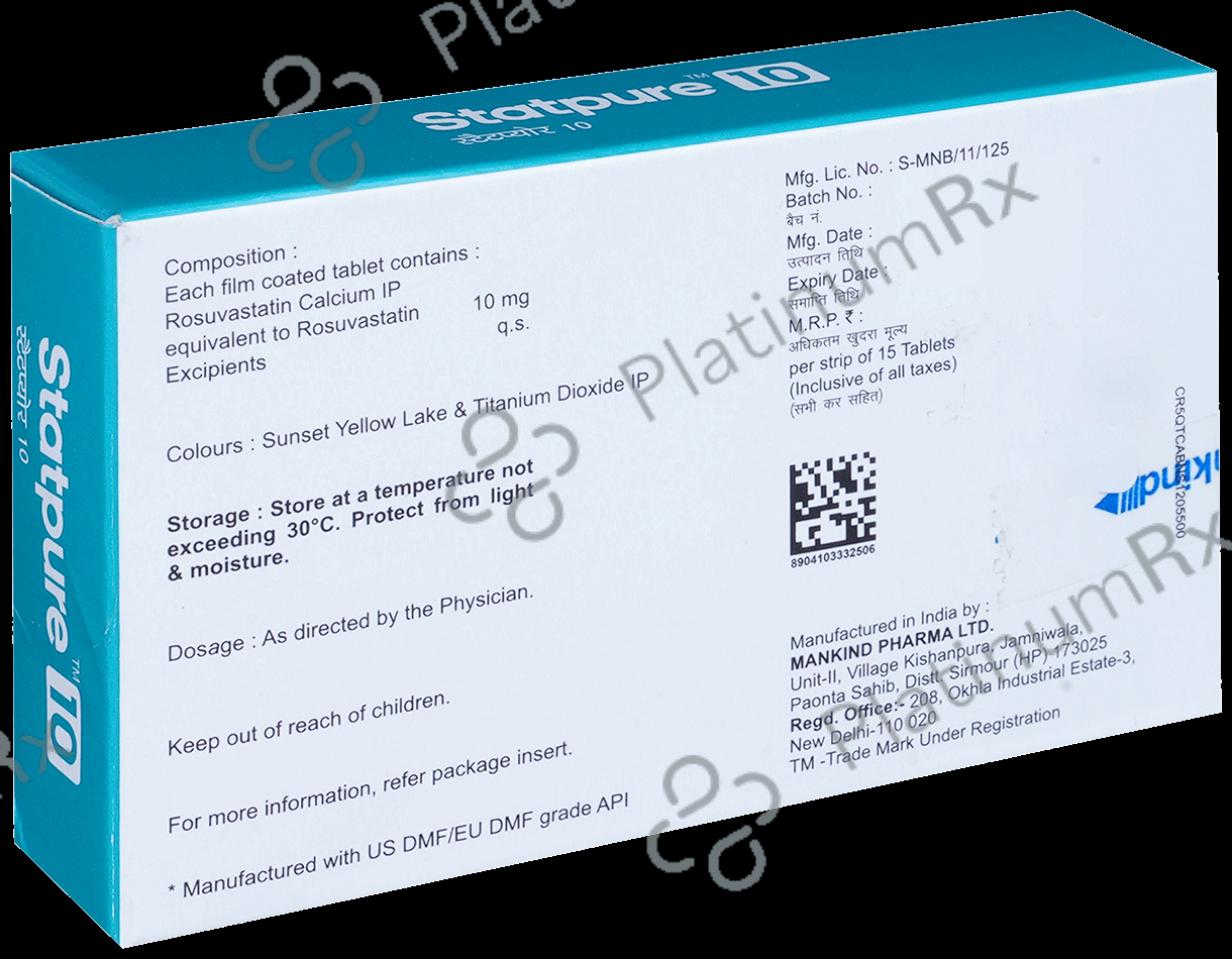 Statpure 10mg Tablet 15s