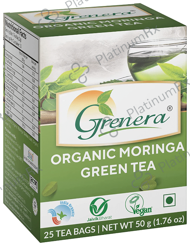 Grenera Organic Moringa Green Tea (2gm Each)