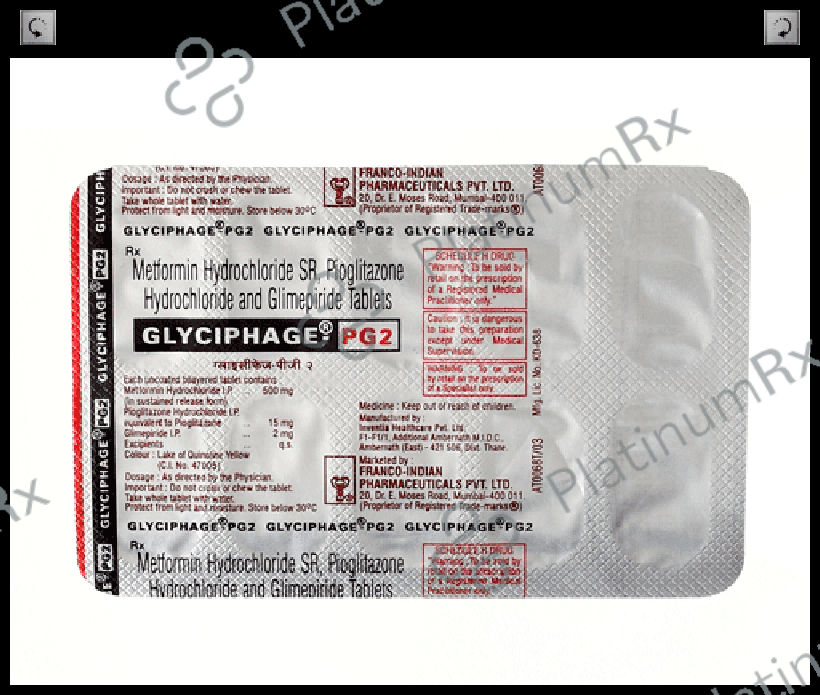 Glyciphage PG2 Tablet SR 15s