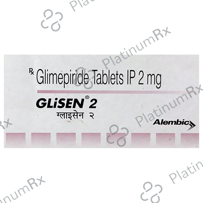Glisen 2mg Tablet 10s