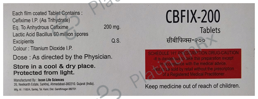 Cbfix 200 Tablet